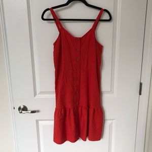 Loft Button-Up Sundress